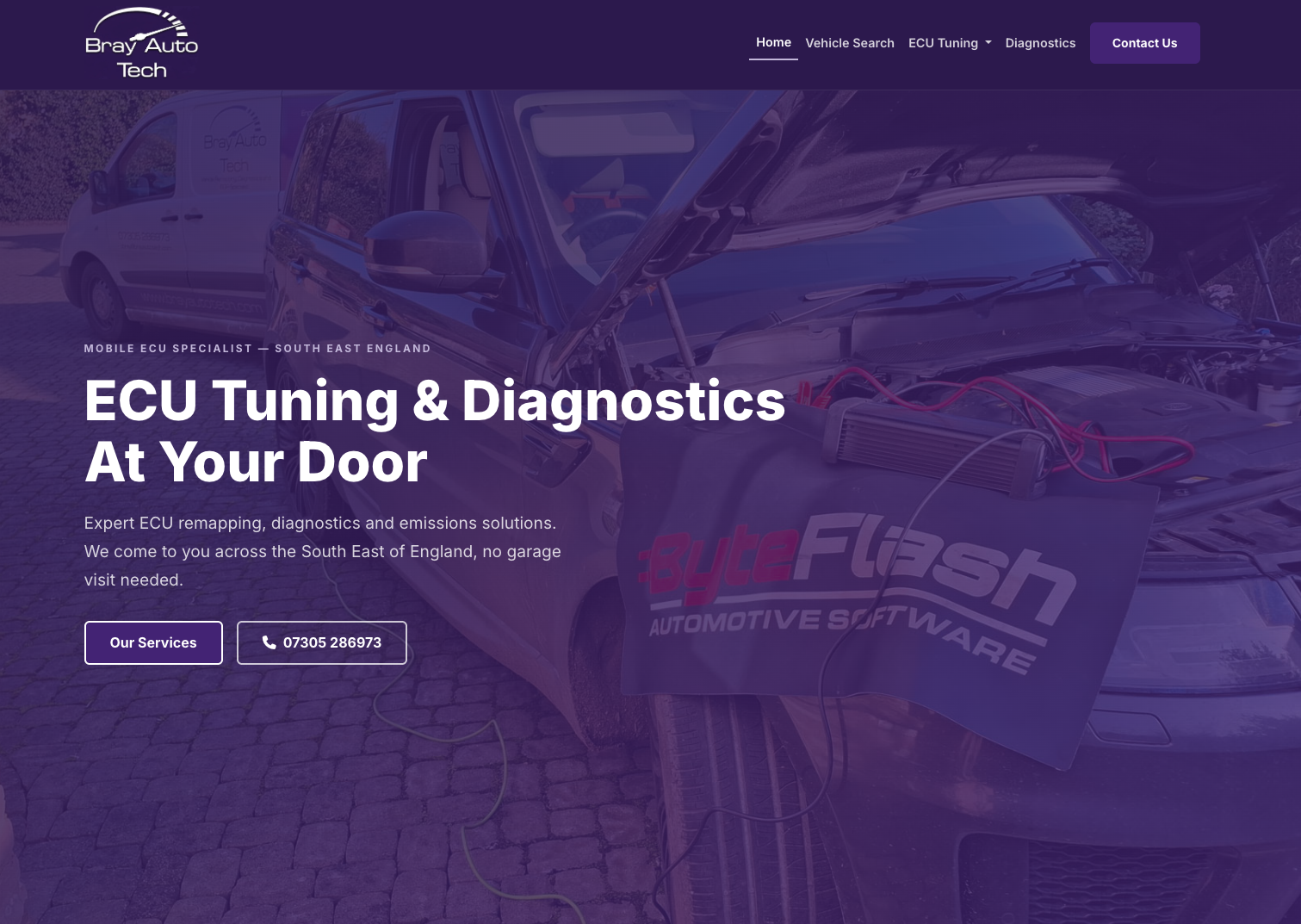 Bray Auto Tech ECU Tuning Website