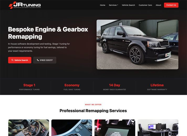JR Tuning ECU Remapping Website